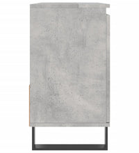 Badschrank Betongrau 65x33x60 cm Holzwerkstoff
