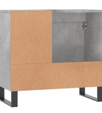 Badschrank Betongrau 65x33x60 cm Holzwerkstoff