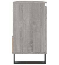 Badschrank Grau Sonoma 65x33x60 cm Holzwerkstoff