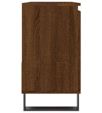 Badschrank Braun Eichen-Optik 65x33x60 cm Holzwerkstoff