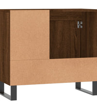 Badschrank Braun Eichen-Optik 65x33x60 cm Holzwerkstoff