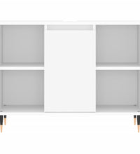 Badschrank Weiß 80x33x60 cm Holzwerkstoff