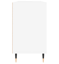 Badschrank Weiß 80x33x60 cm Holzwerkstoff