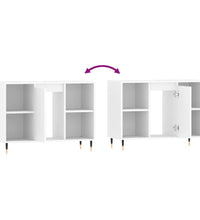 Badschrank Weiß 80x33x60 cm Holzwerkstoff