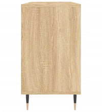 Badschrank Sonoma-Eiche 80x33x60 cm Holzwerkstoff