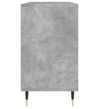 Badschrank Betongrau 80x33x60 cm Holzwerkstoff