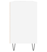 Badschrank Weiß 80x33x60 cm Holzwerkstoff