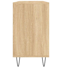 Badschrank Sonoma-Eiche 80x33x60 cm Holzwerkstoff