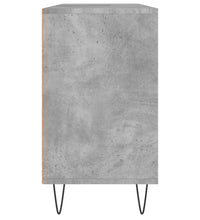 Badschrank Betongrau 80x33x60 cm Holzwerkstoff