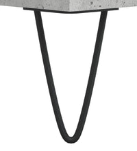 Badschrank Betongrau 80x33x60 cm Holzwerkstoff