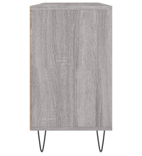 Badschrank Grau Sonoma 80x33x60 cm Holzwerkstoff