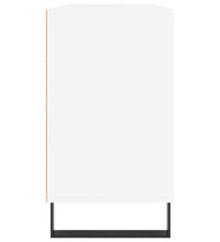 Badschrank Weiß 80x33x60 cm Holzwerkstoff