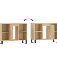 Badschrank Sonoma-Eiche 80x33x60 cm Holzwerkstoff