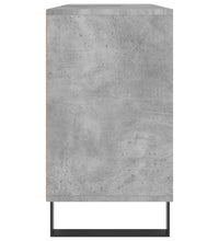Badschrank Betongrau 80x33x60 cm Holzwerkstoff