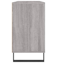 Badschrank Grau Sonoma 80x33x60 cm Holzwerkstoff