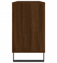 Badschrank Braun Eichen-Optik 80x33x60 cm Holzwerkstoff
