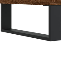 Badschrank Braun Eichen-Optik 80x33x60 cm Holzwerkstoff