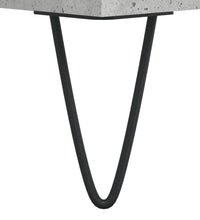 Badschrank Betongrau 80x33x60 cm Holzwerkstoff