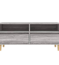 TV-Schrank Grau Sonoma 100x34,5x44,5 cm Holzwerkstoff