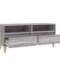 TV-Schrank Grau Sonoma 100x34,5x44,5 cm Holzwerkstoff