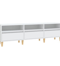 TV-Schrank Weiß 150x30x44,5 cm Holzwerkstoff