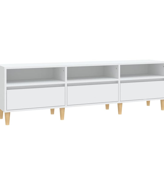 TV-Schrank Weiß 150x30x44,5 cm Holzwerkstoff