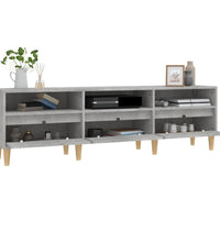 TV-Schrank Betongrau 150x30x44,5 cm Holzwerkstoff