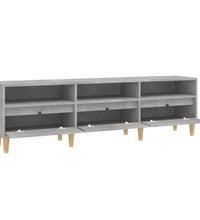 TV-Schrank Betongrau 150x30x44,5 cm Holzwerkstoff