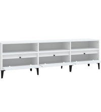 TV-Schrank Weiß 150x30x44,5 cm Holzwerkstoff