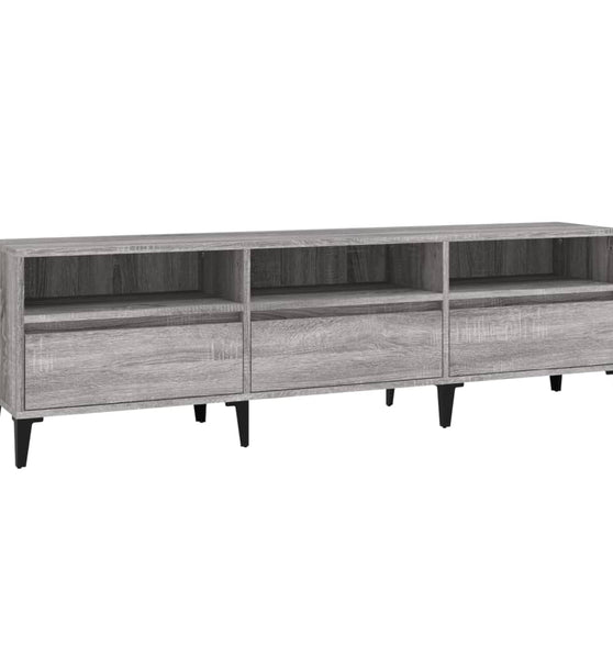 TV-Schrank Grau Sonoma 150x30x44,5 cm Holzwerkstoff