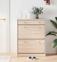 Schuhschrank ALTA 77x35x96 cm Massivholz Kiefer