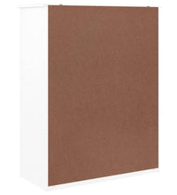 Schuhschrank ALTA Weiß 77x35x96 cm Massivholz Kiefer