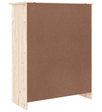 Schuhschrank ALTA 77x35x96 cm Massivholz Kiefer