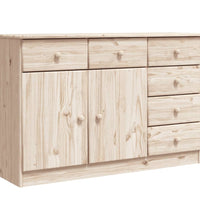 Sideboard ALTA 112x35x73 cm Massivholz Kiefer