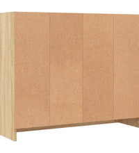 Sideboard Sonoma-Eiche 91x28x75 cm Holzwerkstoff