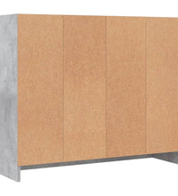 Sideboard Betongrau 91x28x75 cm Holzwerkstoff