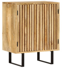 Sideboard mit 2 Türen 55x35x70 cm Massivholz Mango