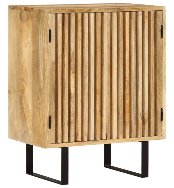 Sideboard mit 2 Türen 55x35x70 cm Massivholz Mango