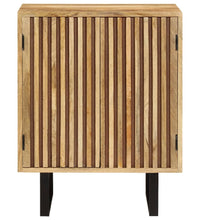 Sideboard mit 2 Türen 55x35x70 cm Massivholz Mango