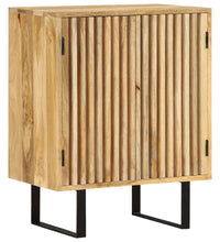Sideboard mit 2 Türen 55x35x70 cm Massivholz Mango