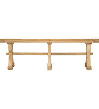 Sitzbank 160x35x45 cm Massivholz Mango