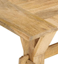 Sitzbank 160x35x45 cm Massivholz Mango