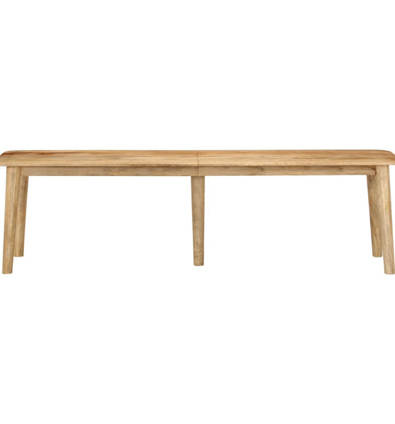 Sitzbank 160x40x45 cm Massivholz Mango
