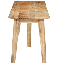Sitzbank 160x40x45 cm Massivholz Mango