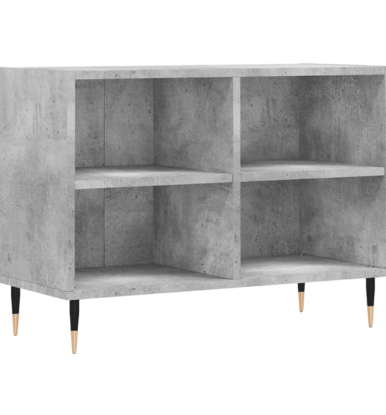 TV-Schrank Betongrau 69,5x30x50 cm Holzwerkstoff