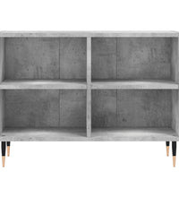 TV-Schrank Betongrau 69,5x30x50 cm Holzwerkstoff