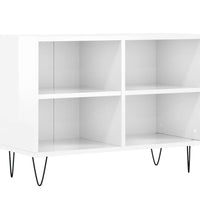 TV-Schrank Hochglanz-Weiß 69,5x30x50 cm Holzwerkstoff