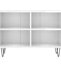 TV-Schrank Hochglanz-Weiß 69,5x30x50 cm Holzwerkstoff