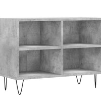 TV-Schrank Betongrau 69,5x30x50 cm Holzwerkstoff