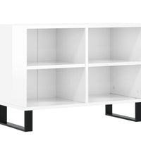 TV-Schrank Hochglanz-Weiß 69,5x30x50 cm Holzwerkstoff